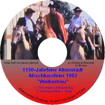 1150 Jahrfeier Abschlussfeier 1982 Weibertreu klein