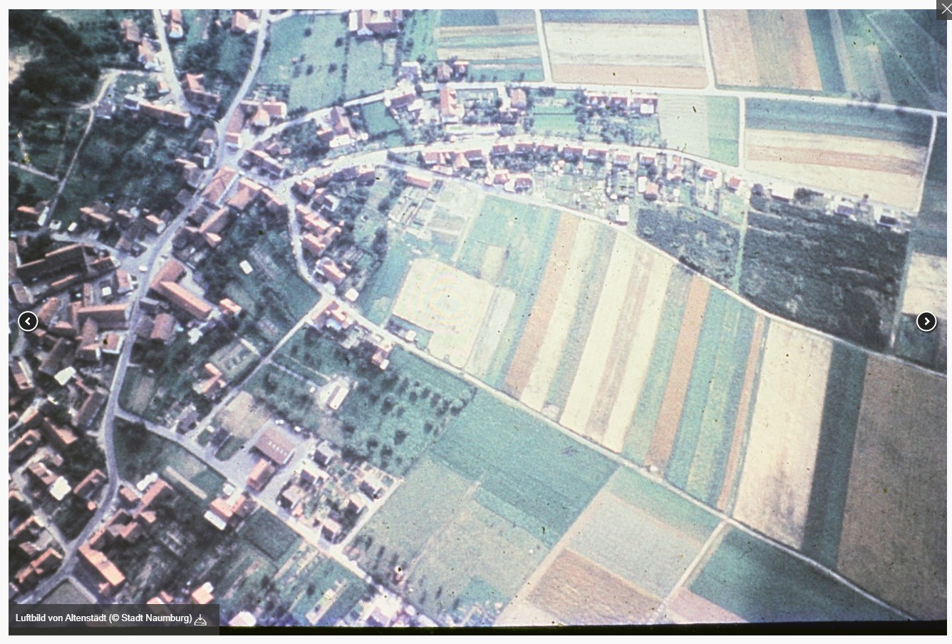 Altenstaedt von oben 60er nord