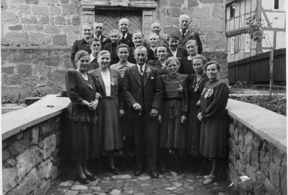 Silberne Konfirmation um 1952